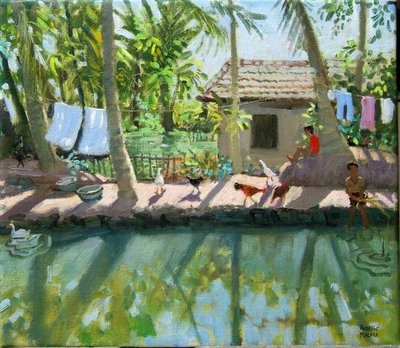 Backwaters, India da Andrew Macara